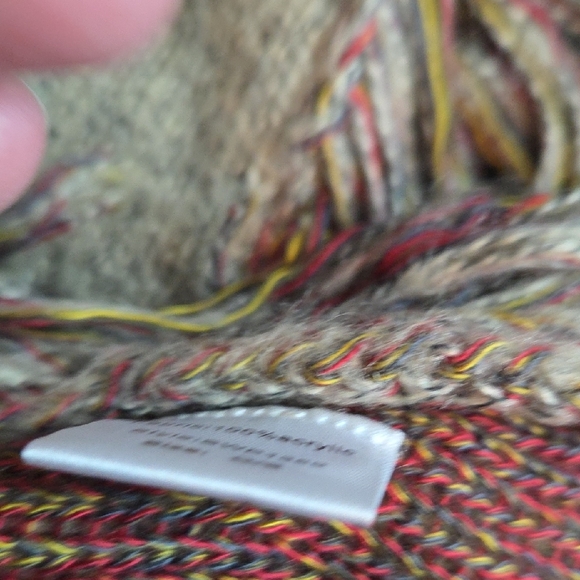 Elan Multicolor Poncho - Picture 12 of 12